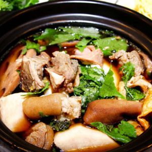 Lẩu dê thập cẩm