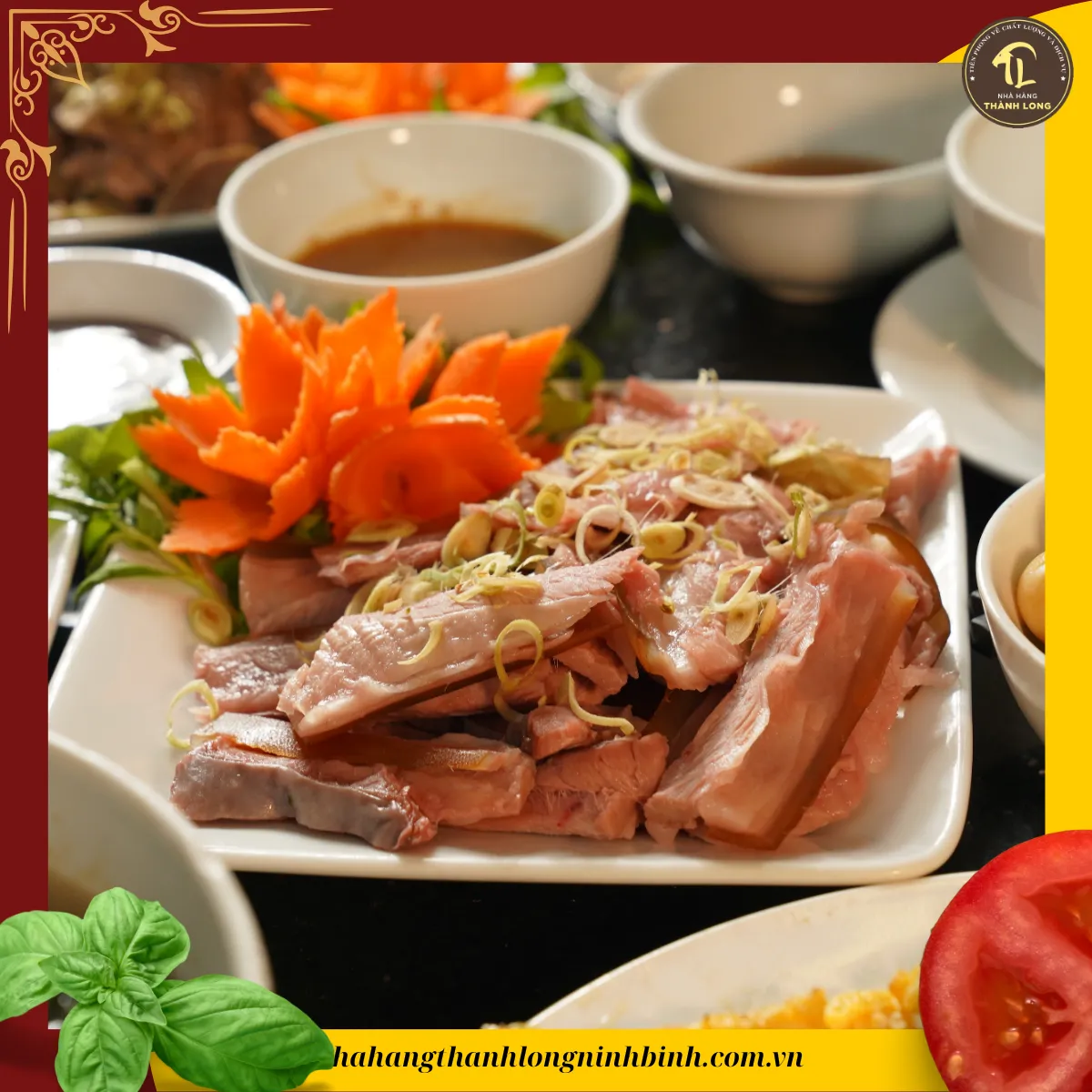 Dê ủ trấu Ninh Bình - Nhà hàng Thành Long