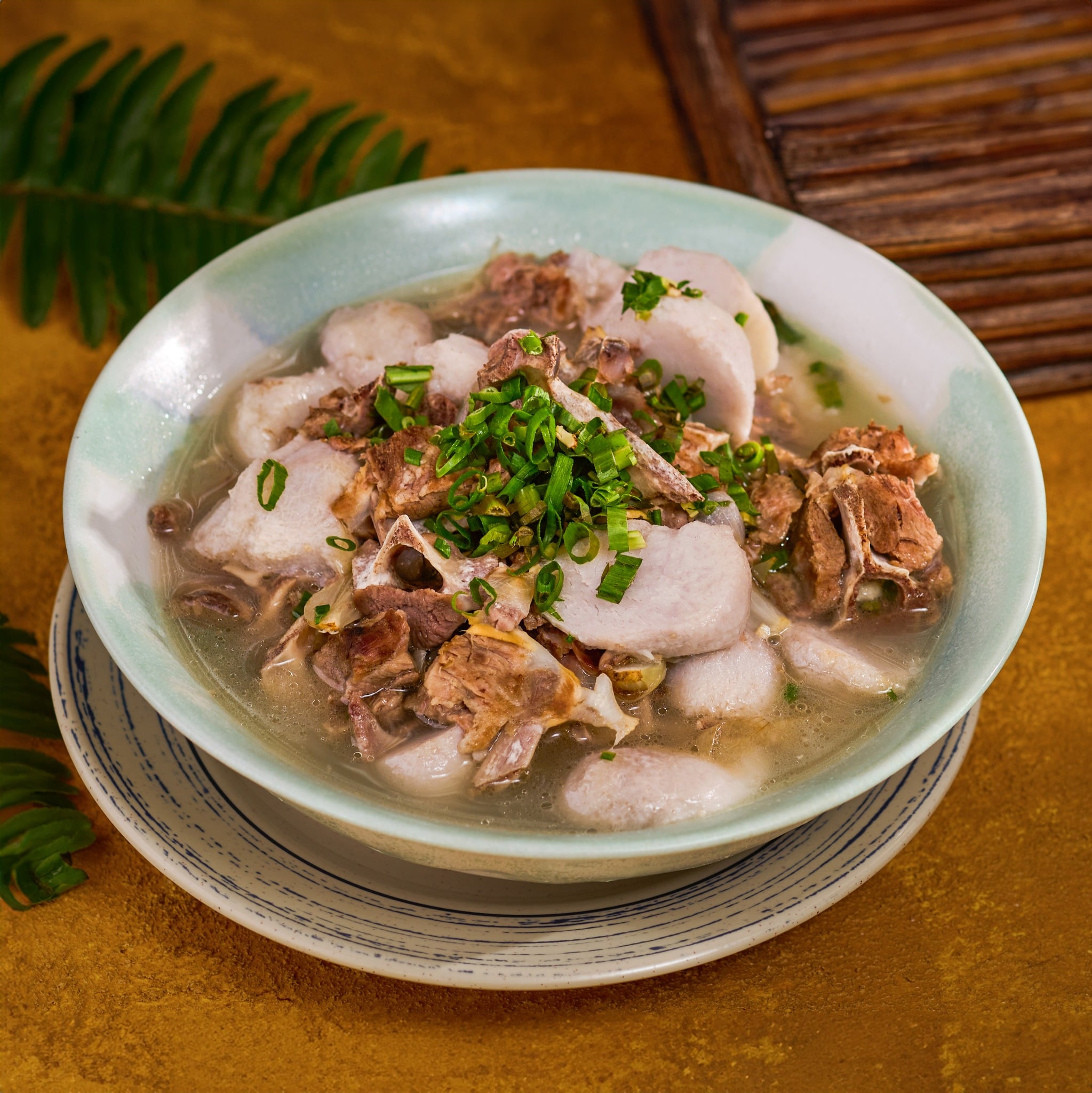 dê hầm khoai sọ