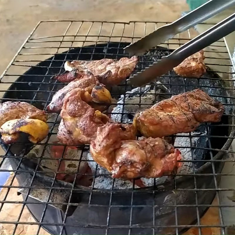 dê nướng mọi