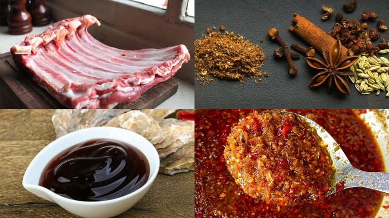 dê nướng ngũ vị